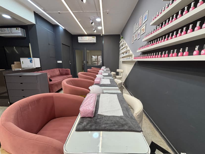 Nails & Glams Main Branch Lounge & Studio Reception