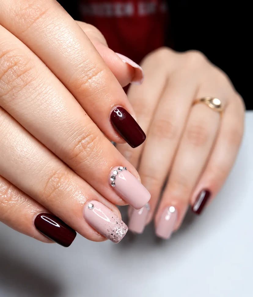 Timeless White French Tips with Delicate Micro-Seed Pearl Highlights